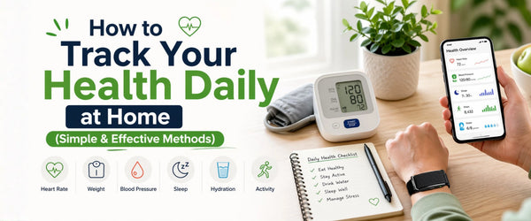 How to Track Your Health Daily at Home (Simple & Effective Methods)