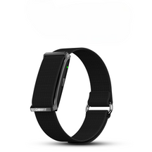 Qorfit Puse Smart Health Tracker with a  black strap on a white background.