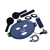 Viva Glam LED light face mask with accessories on a white background